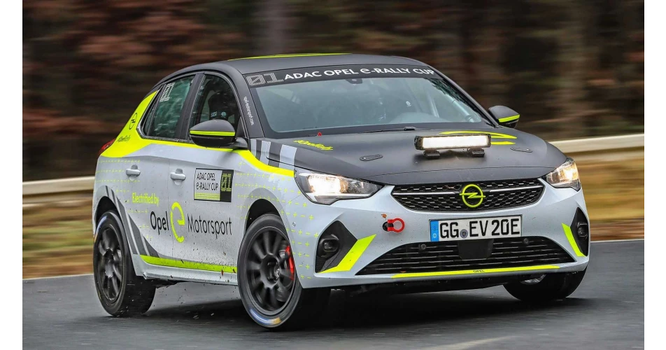 Opel Corsa-E rally car development continues at pace
