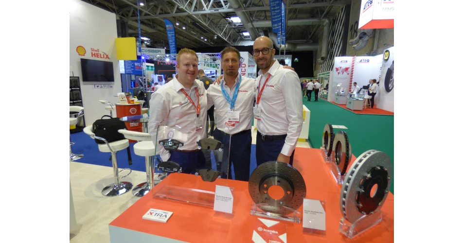 Brembo fans pay XTRA attention at the NEC