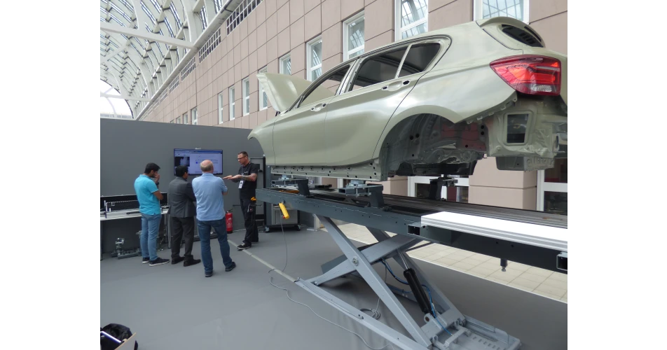 Car-O-Liner on display in the Galleria