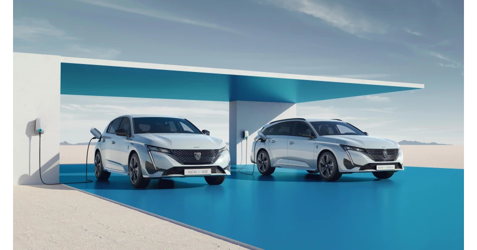 All-electric Peugeot 308 range announced