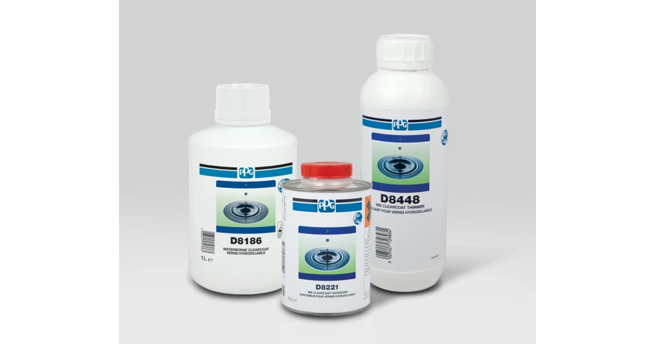 Go green with PPG waterborne clearcoat