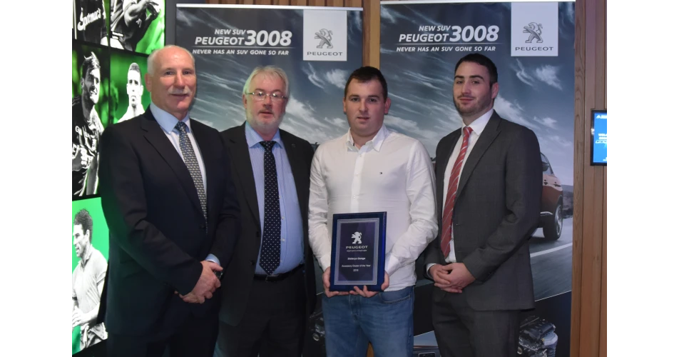 Peugeot Accessories Dealer of the Year