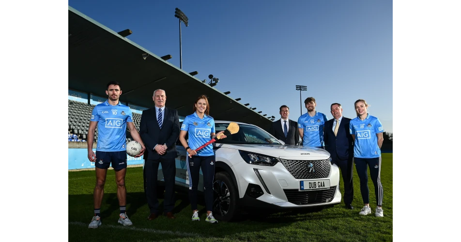 Peugeot partners Dublin GAA