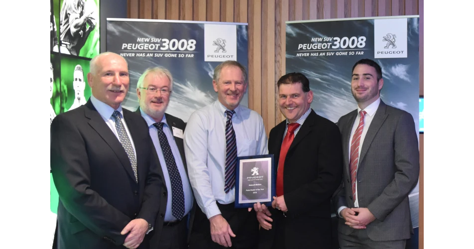 Peugeot Parts Dealer of the Year