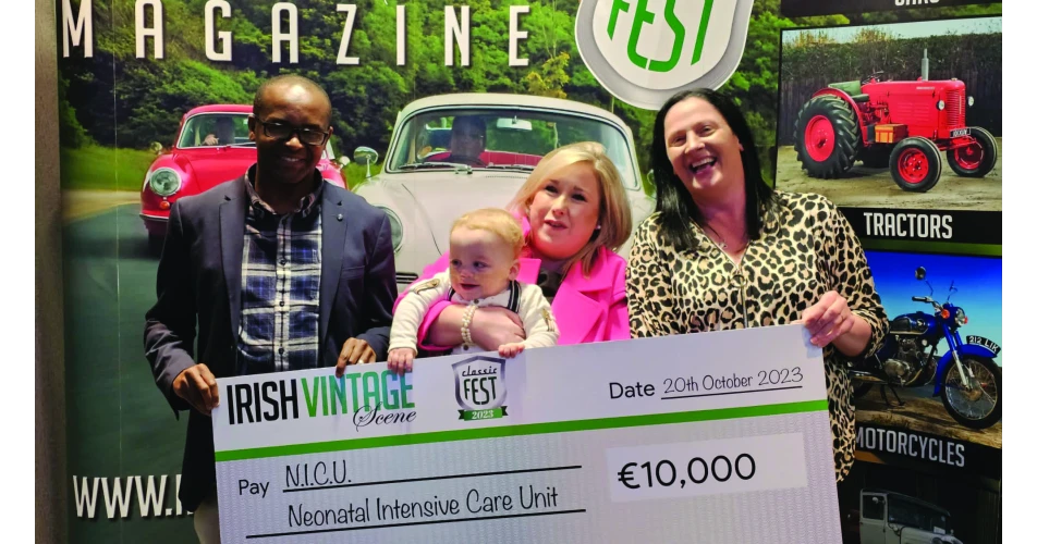 Classic Fest Donates €10,000 to Worthy Cause