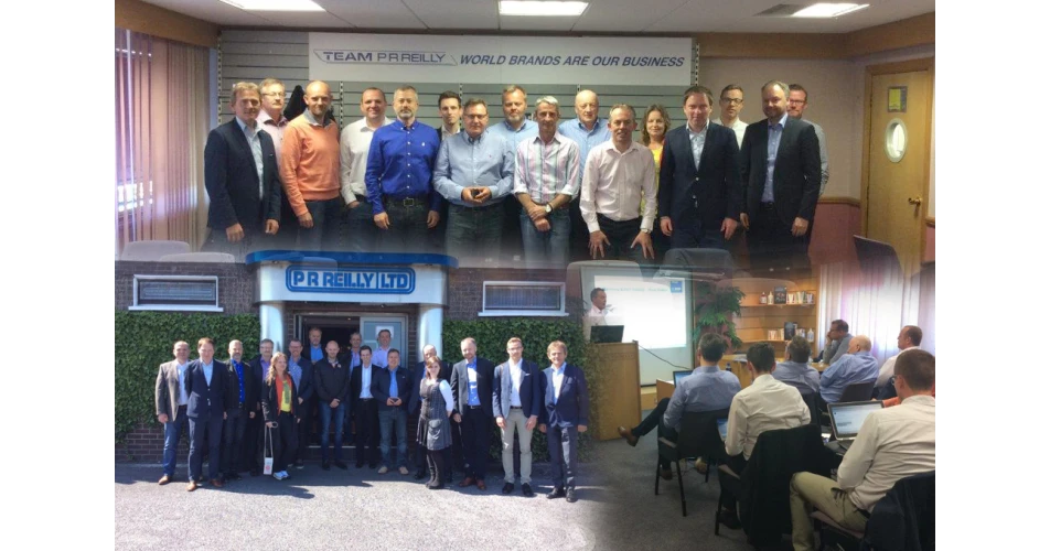 Team P R Reilly hosts Glasurit strategy meeting 