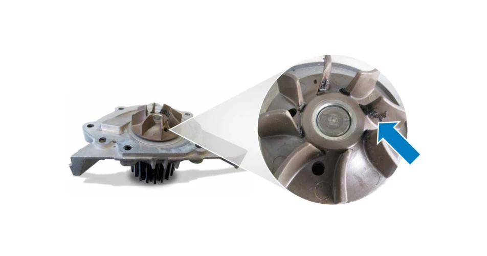 Water pump leak diagnostics