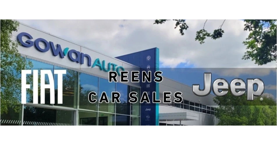 Reens of Rathmore add Fiat and Jeep to their range.