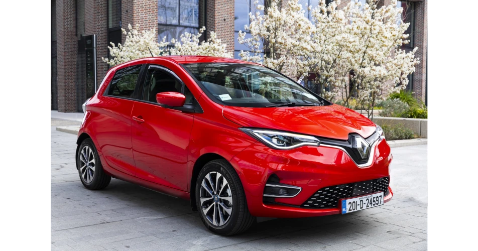 Renault top the charts for electric vehicles in Europe and Ireland