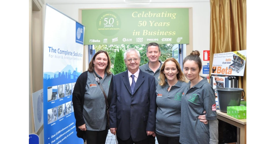 Quirkes Motor Factors holds 50th Anniversary trade event