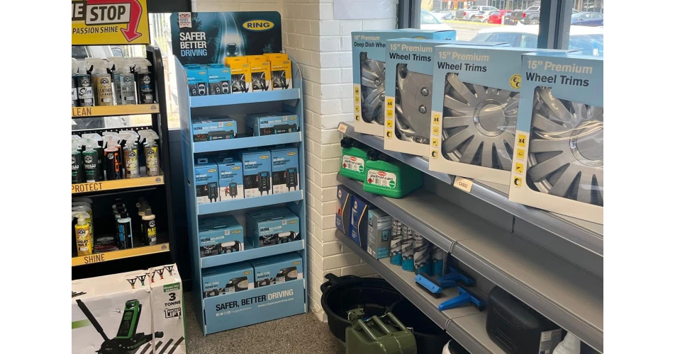 Ring showcases battery & tyre care at NAPA Auto Parts stores
