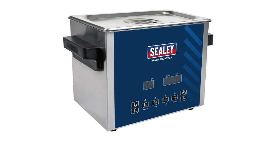 Sealey introduces new Ultrasonic Parts Cleaning Tanks