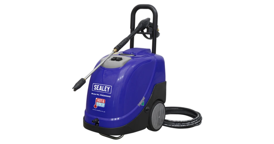Sealey adds new Hot Water Pressure Washer 