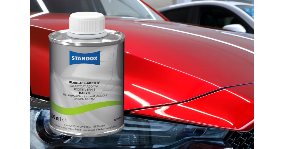 Standox offers new clearcoat additive for Mazda 46V Colour Soul Red Crystal 