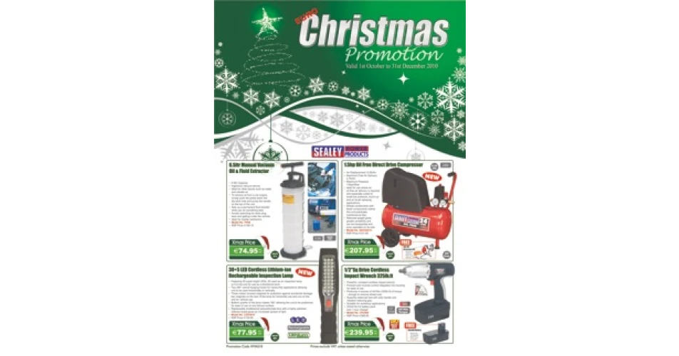 Sealey’s Christmas promotion