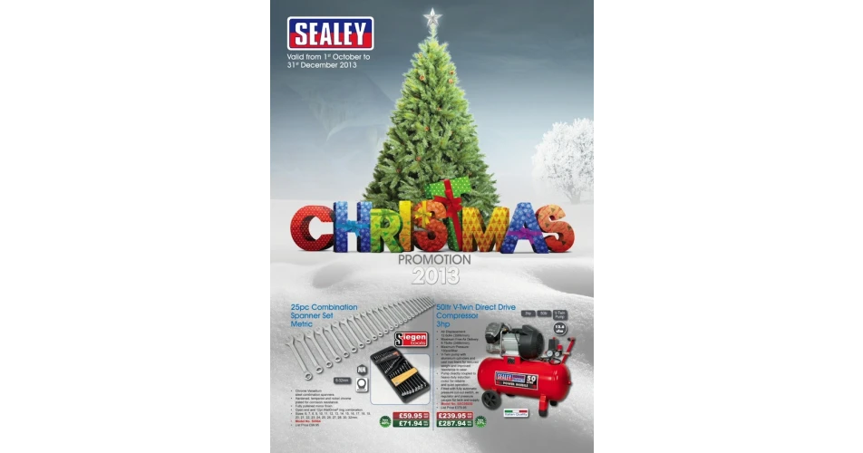 Sealey Christmas promotion