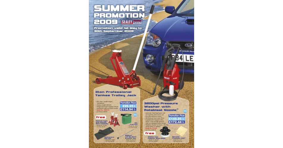 Sealey hot summer deals