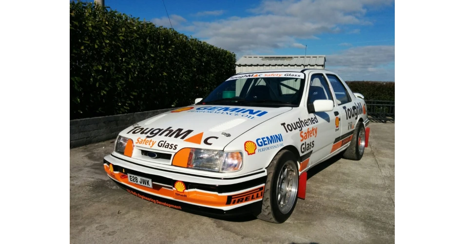 Ex Bertie Fisher Sierra Cosworth restored for Rally of the Lakes