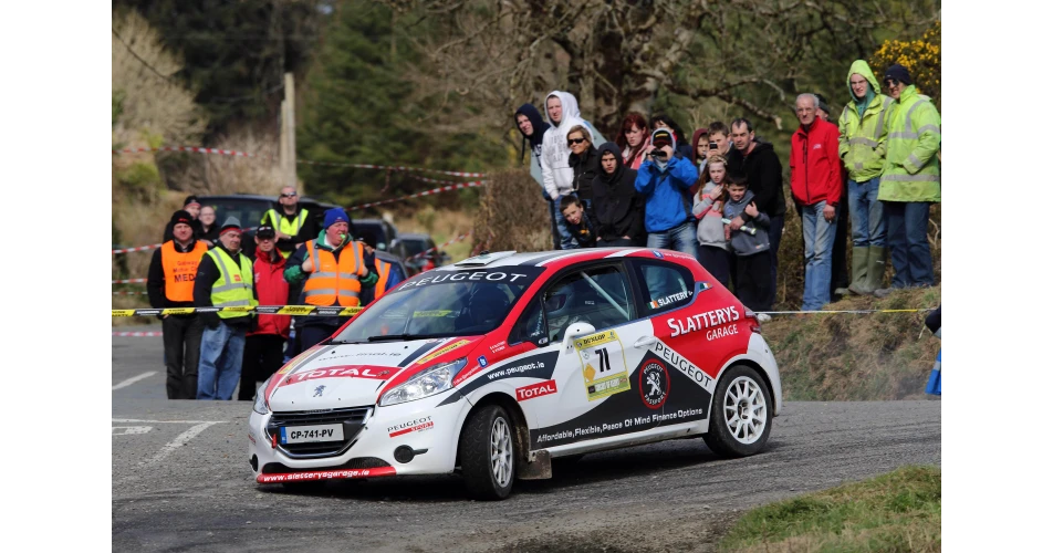 Class win for Andrew Slattery & Peugeot