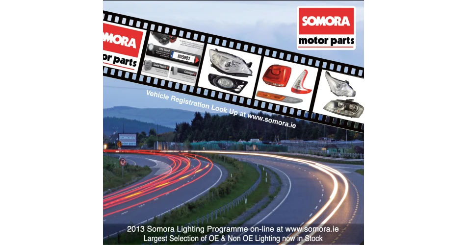 Somora launches 2013 lighting range