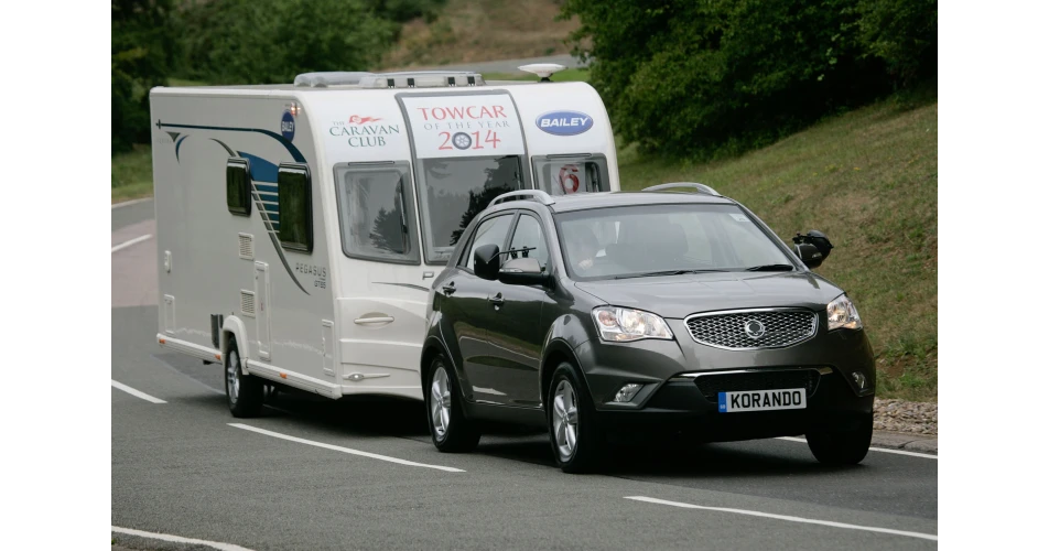 SsangYong Korando wins Towcar Award