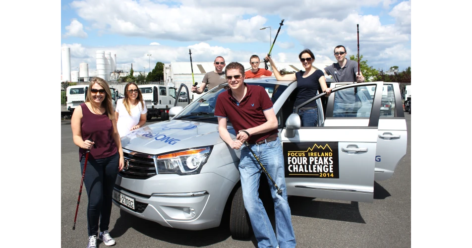 SsangYong supports Focus Ireland fundraiser