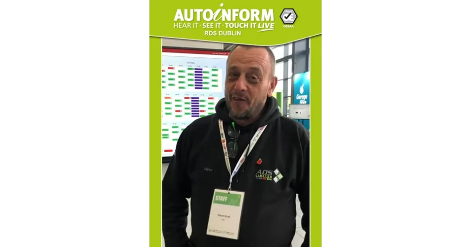 Automotive YouTube star Steve Scott at Autoinform Live Dublin 