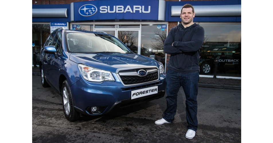 Mike Ross teams up with Subaru
