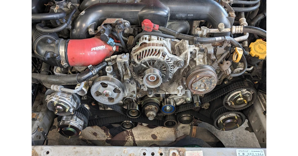 Subaru Legacy timing belt change