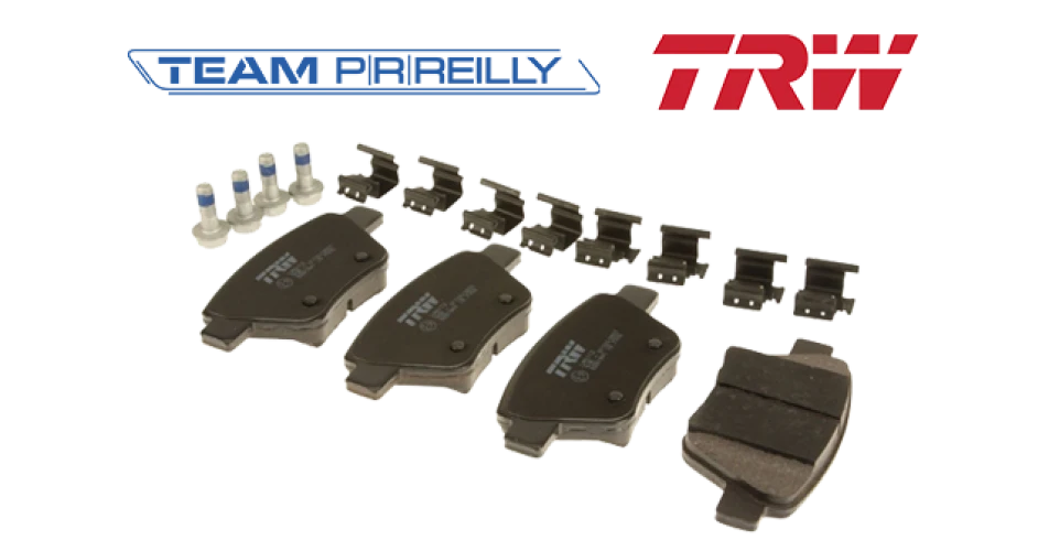 Team PR Reilly launches full range of TRW Brake Pads