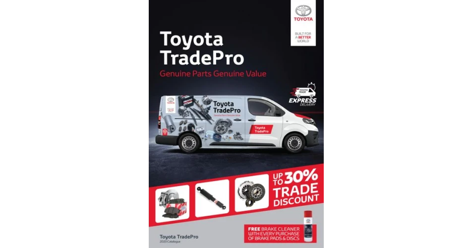 Toyota TradePro provides timely boost for workshops