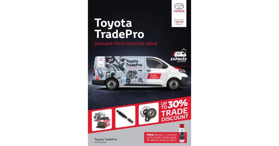 Toyota expands TradePro with new parts & more special offers