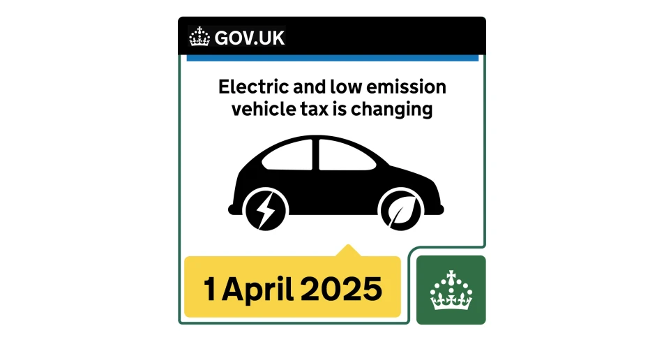 Changes to UK motor tax includes tax on EV's