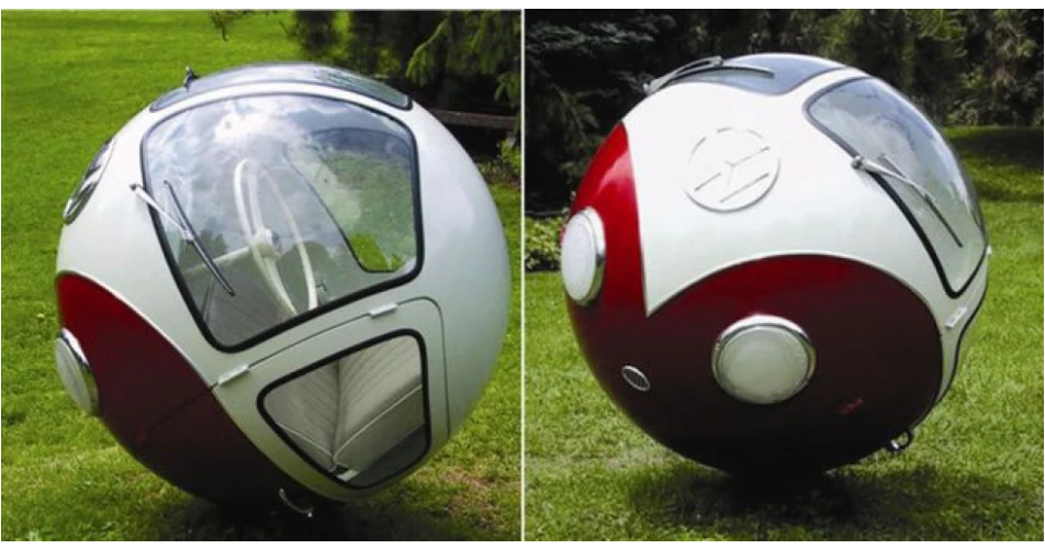 A VW bus-ball