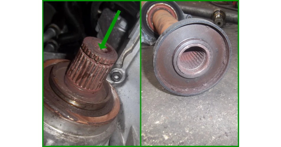 VW Transporter - Driveshaft failure