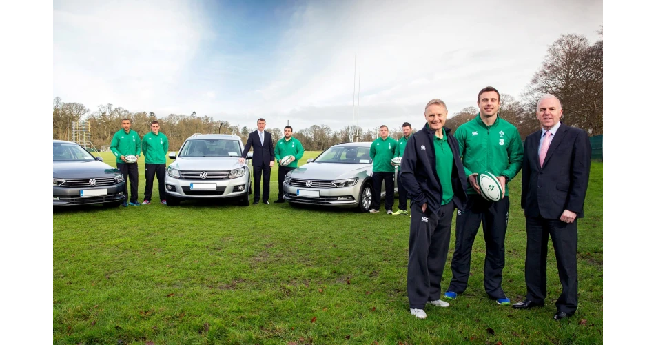 Volkswagen kicks-off new season with the Irish Rugby team
