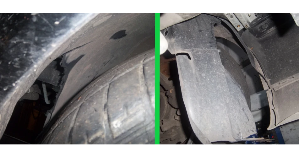 VW Golf nearside front noise