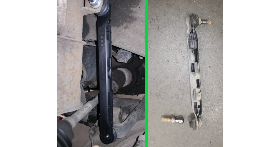 Opel Astra - Common link arm knock
