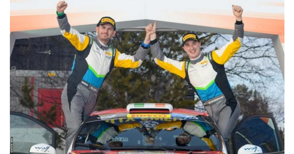 Creighton wins Junior World Rally Championship