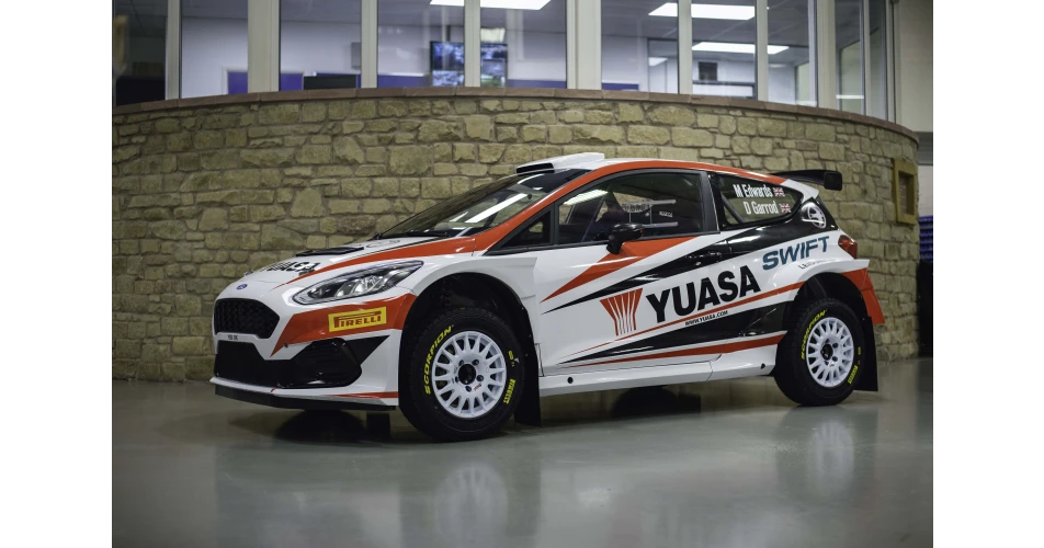 Yuasa to power Rally Champion Matt Edwards in triple title assault 