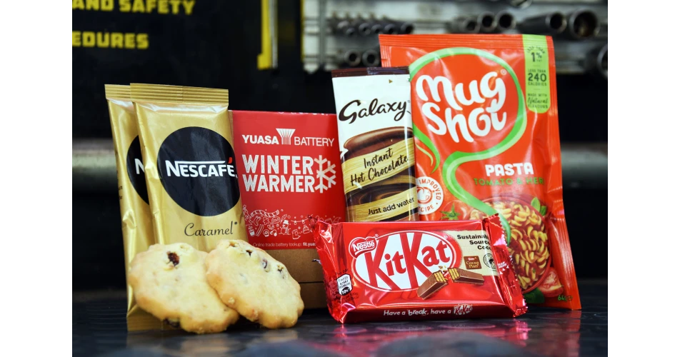 GS Yuasa offers winter warmer snack packs