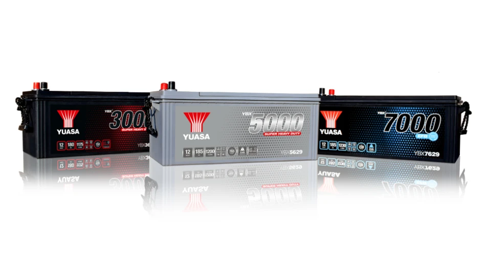 Yuasa delivers new YBX Super Heavy Duty CV battery range