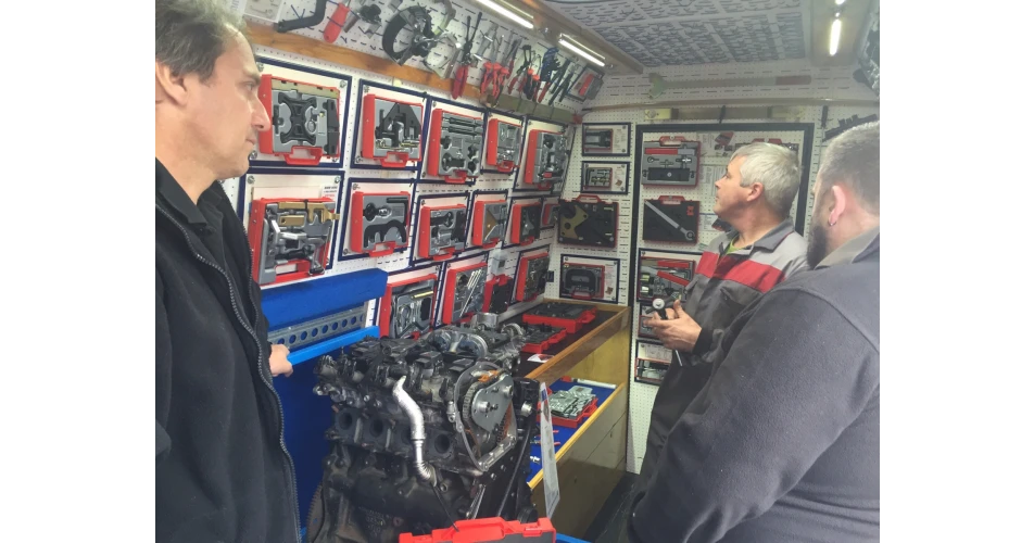 AST on the road with specialist tool range