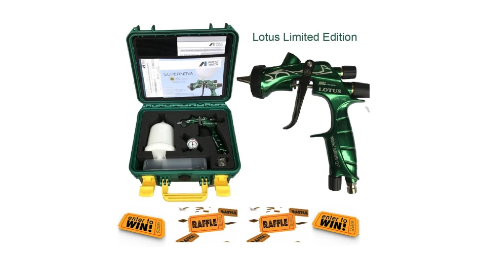Chance to win limited edition Lotus spray gun