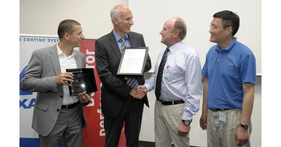 Axalta Coating Systems receives Volvo Cars Quality Excellence Award