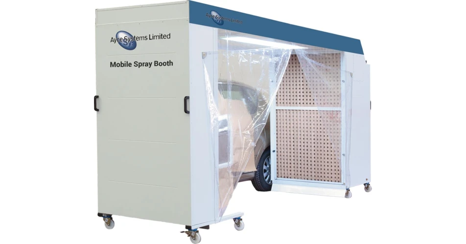 Ayce Mobile Spray Booth delivers productivity boost