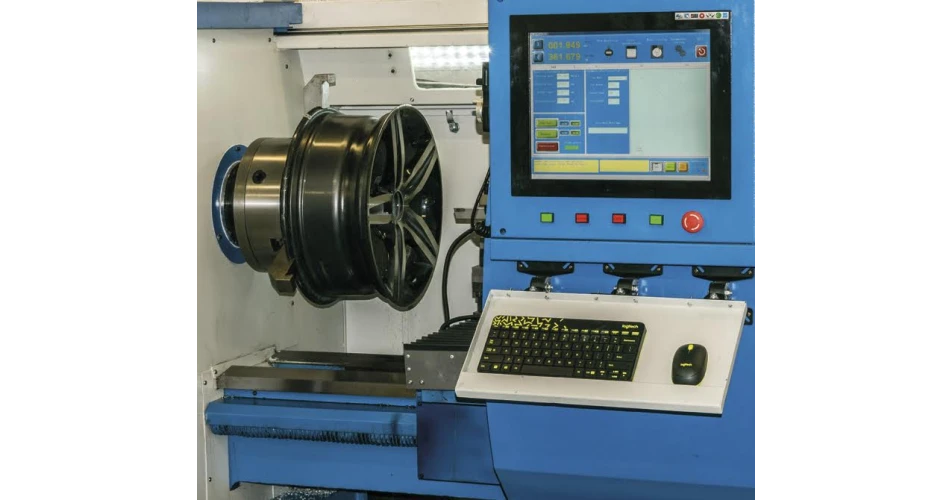 Ayce launches new all-in-one Diamond Cut Alloy Wheel Lathe at Automechanika