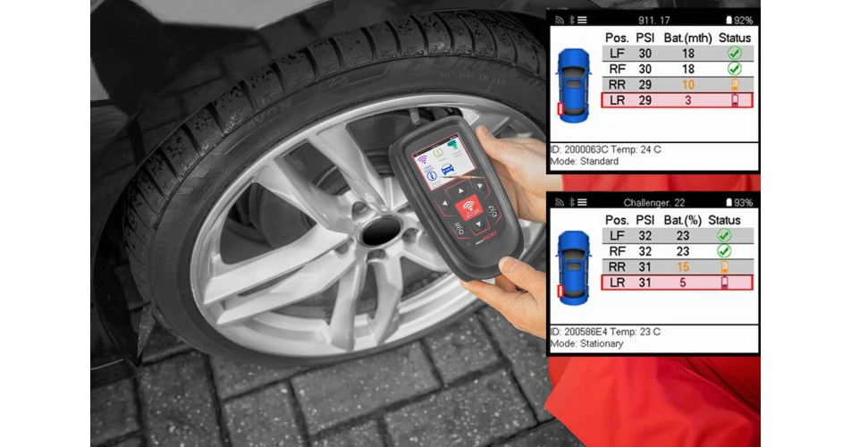 TPMS battery status breakthrough by Bartec AUTO ID