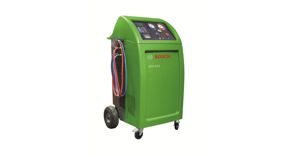Quick and convenient air-con servicing by Bosch 