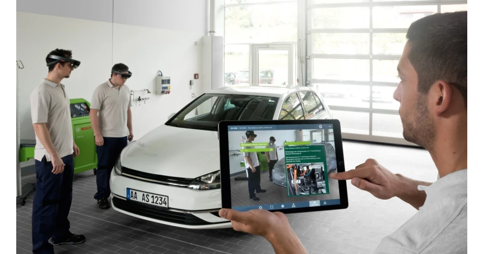 Bosch to demonstrate augmented reality training at Automechanika